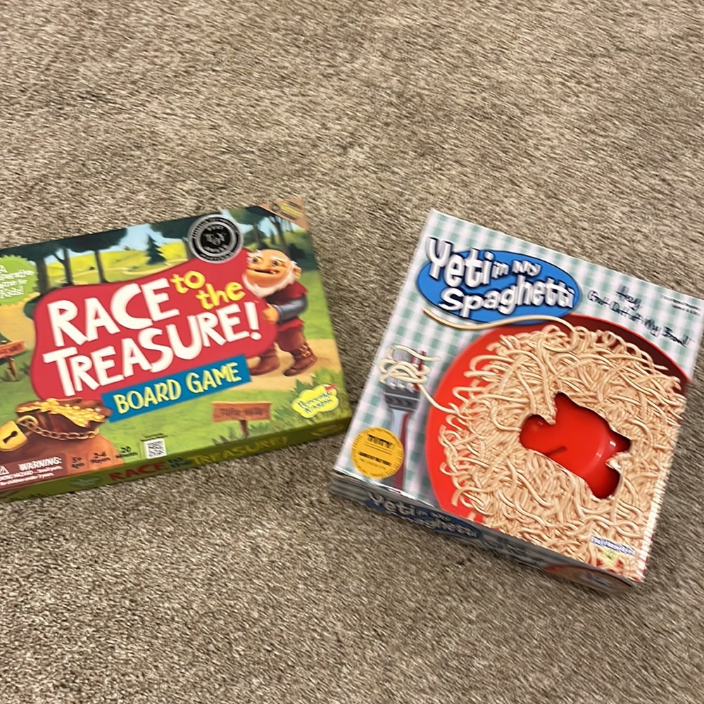 Bundle of 3 Games! Race to the Treasure & Yeti in My Spaghetti & Nina Ballerina
